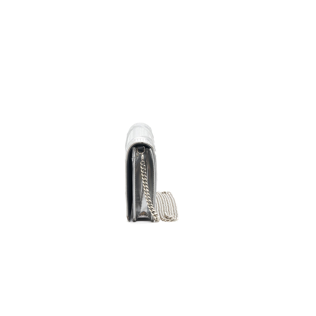 Dior Diorama Wallet On Chain Silver
