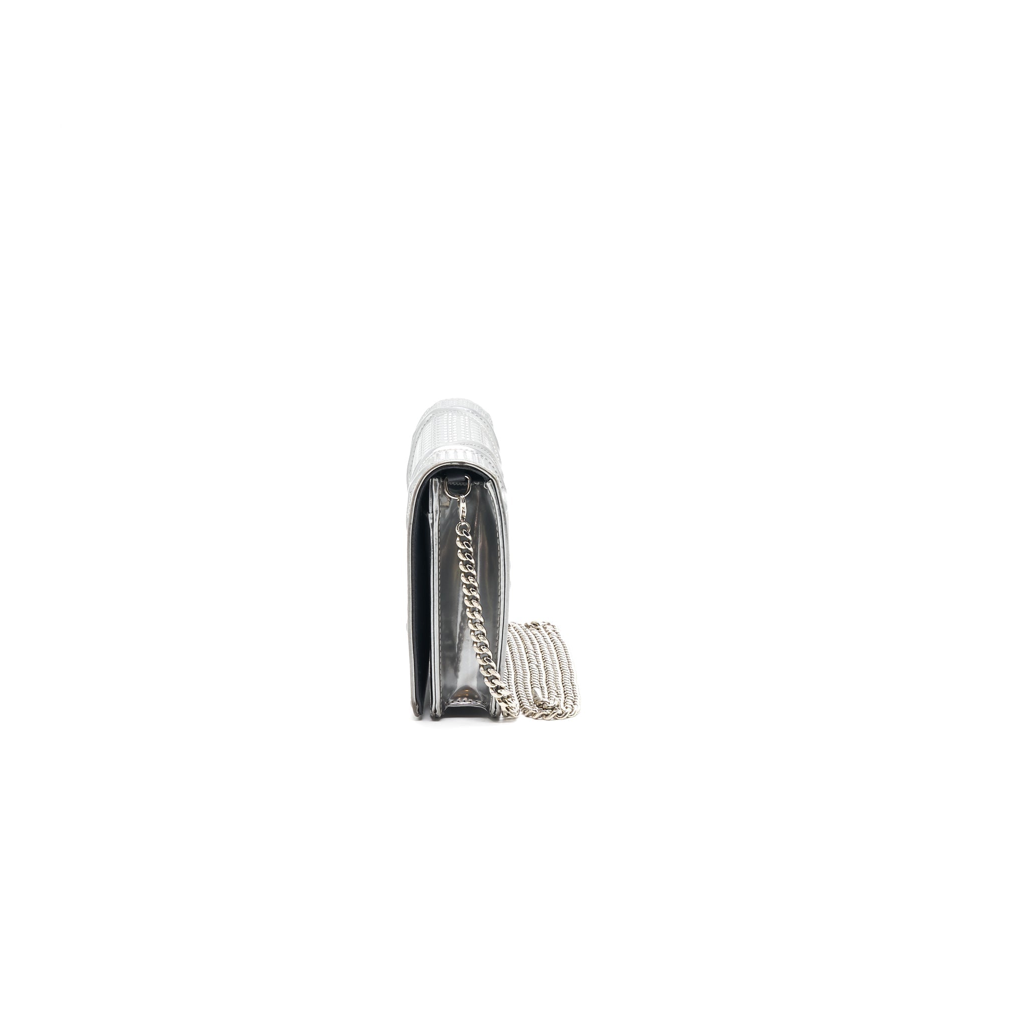 Dior Diorama Wallet On Chain Silver