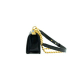 Chanel Small Leboy Cavier Black GHW