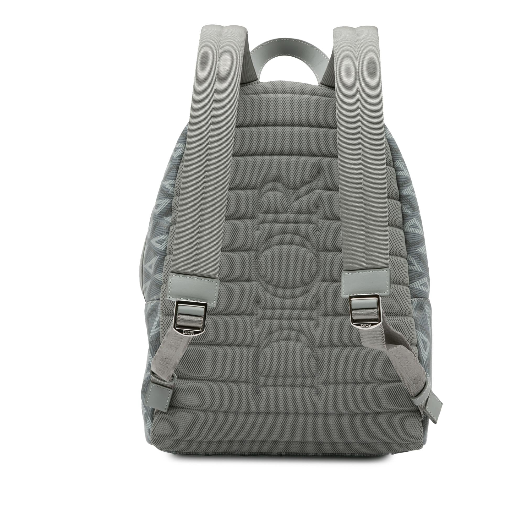 Dior CD Diamond Rider Zipped Backpack (SHG-MV8U3H)