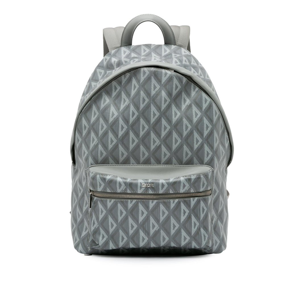 Dior CD Diamond Rider Zipped Backpack (SHG-MV8U3H)