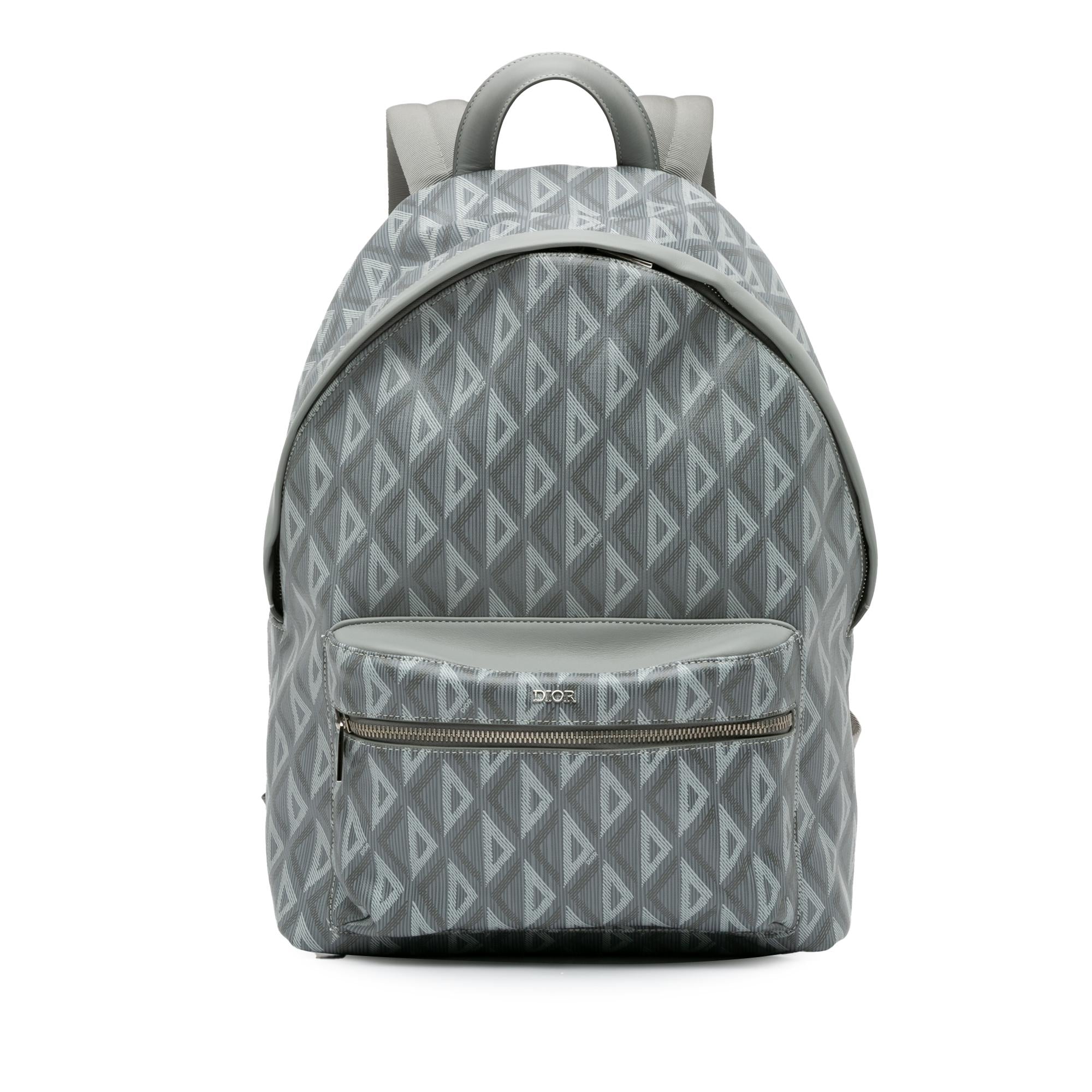 Dior CD Diamond Rider Zipped Backpack (SHG-MV8U3H)