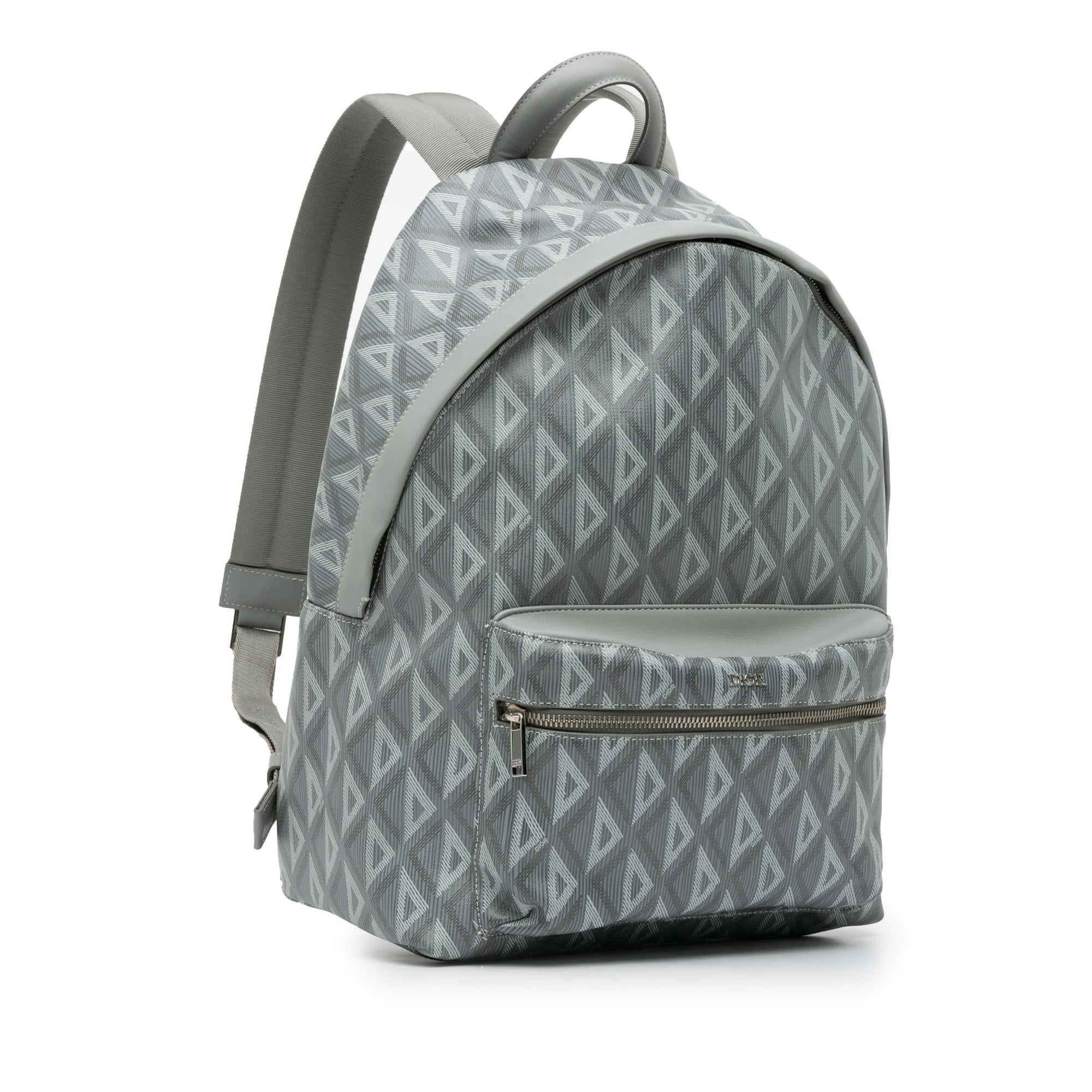 Dior CD Diamond Rider Zipped Backpack (SHG-MV8U3H)