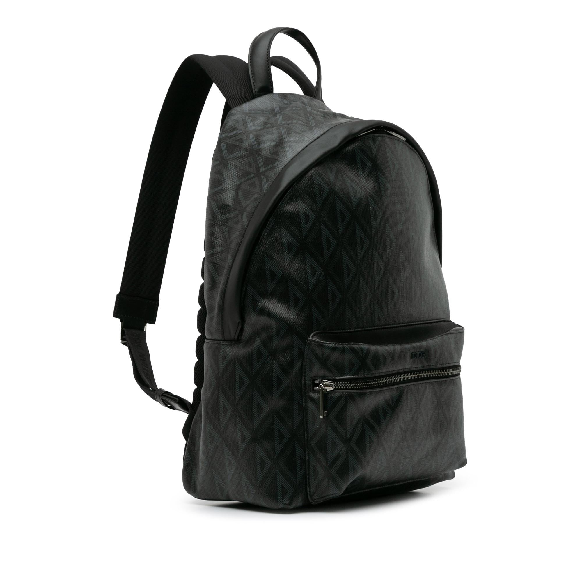 Dior CD Diamond Rider Zipped Backpack (SHG-wF85lo)