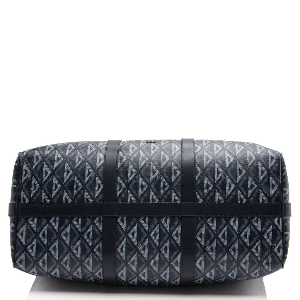 Dior CD Diamond Coated Canvas Lingot Duffle Bag (SHF-xwDGyq)