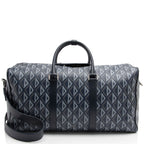 Dior CD Diamond Coated Canvas Lingot Duffle Bag (SHF-xwDGyq)