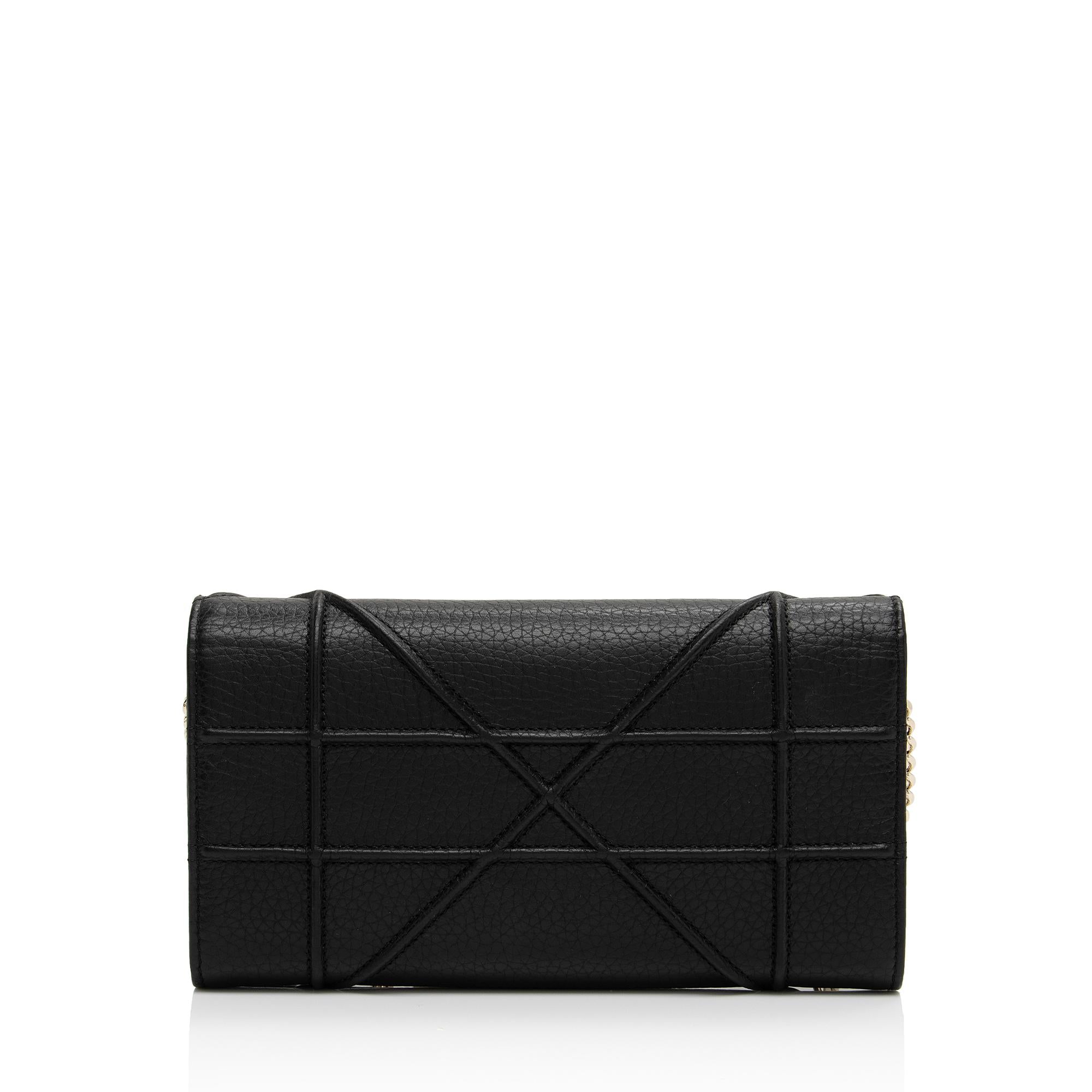 Dior Calfskin Diorama Wallet on Chain Clutch (SHF-YYr4HD)