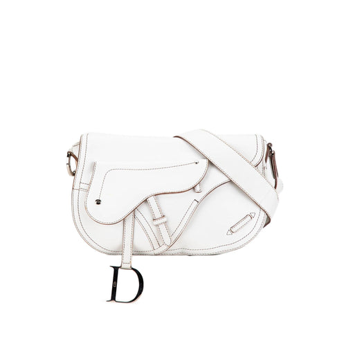 Dior Calfskin Double Saddle Crossbody (SHG-zNhh0J)