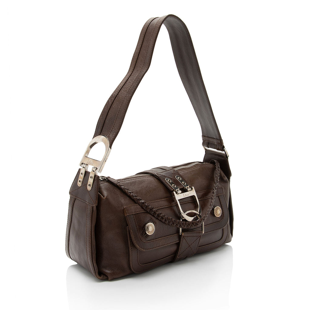 Dior Calfskin Flight E/W Large Shoulder Bag (SHF-ICjmQC)