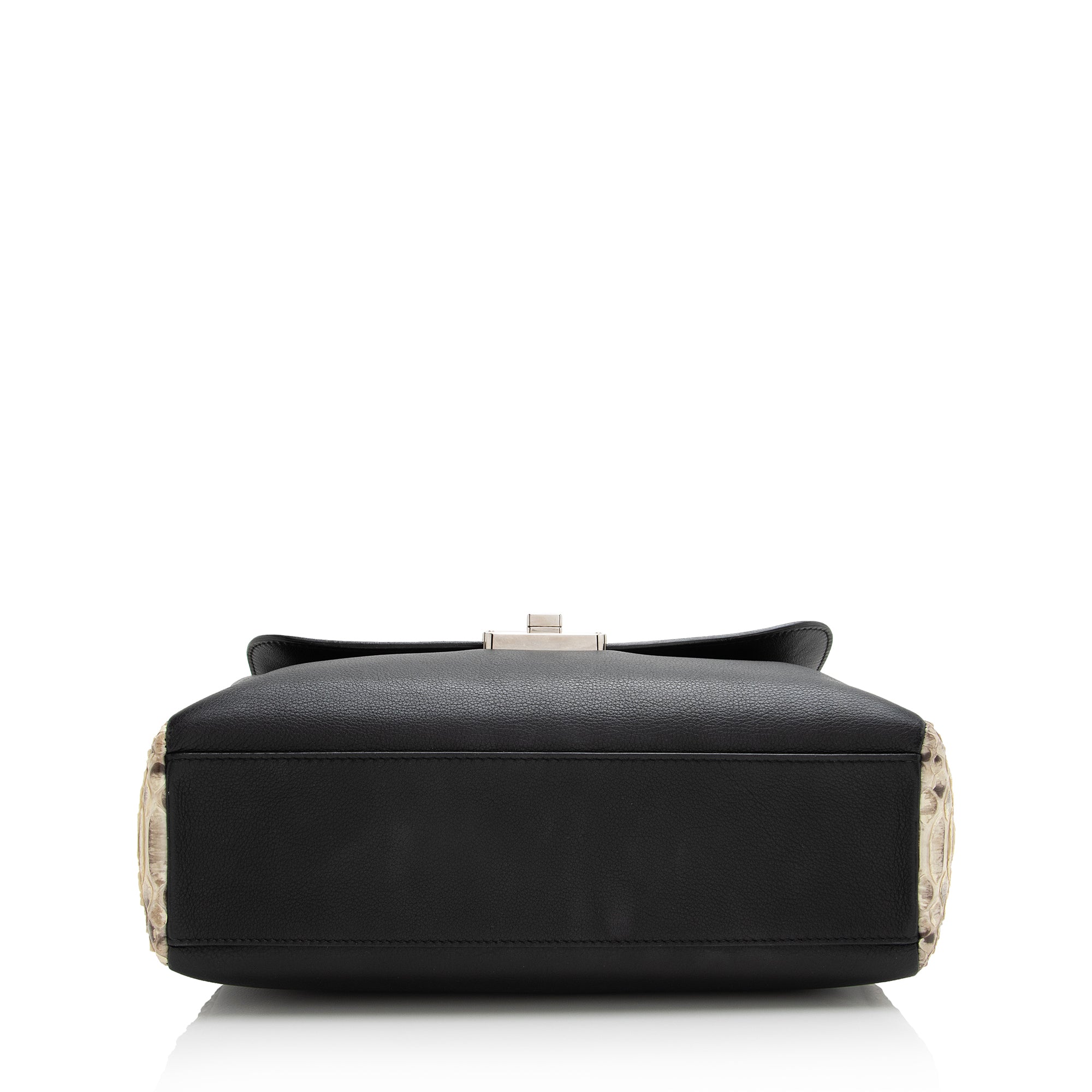 Dior Calfskin Python Diorling Large Shoulder Bag (SHF-22330)