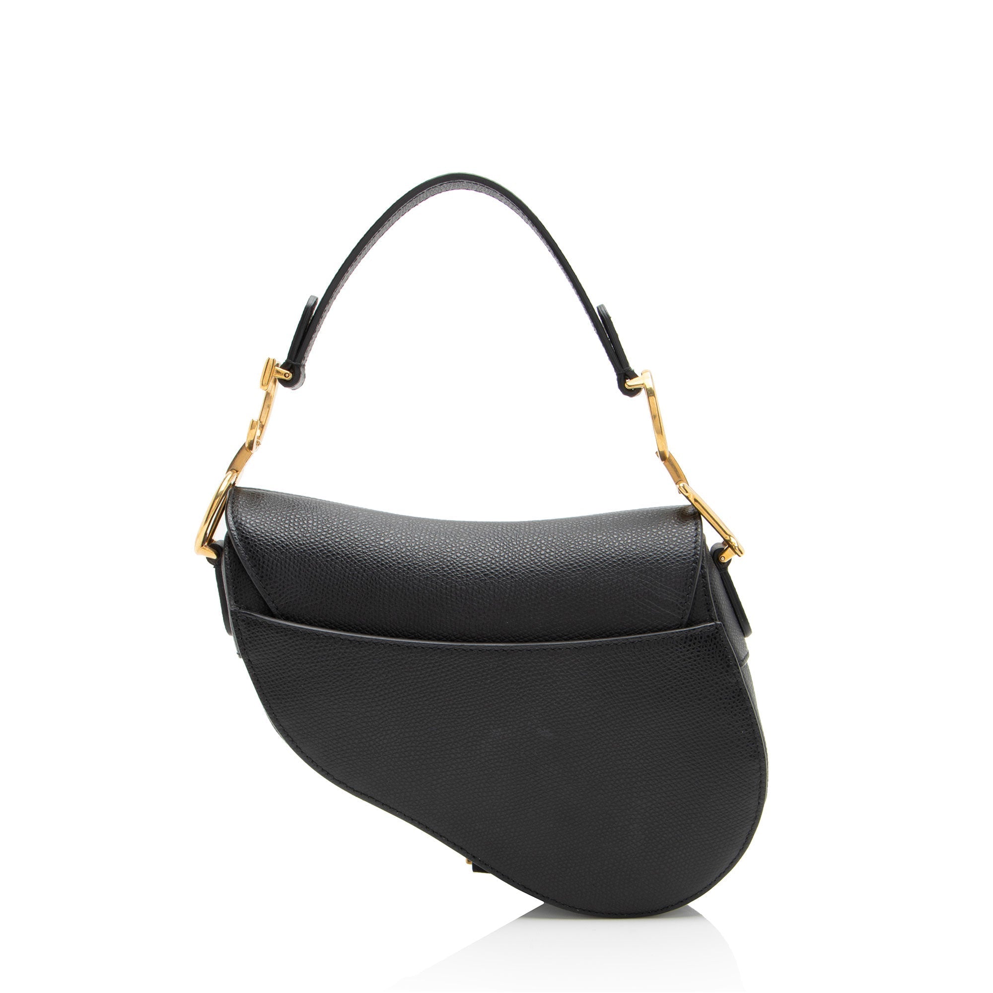 Dior Grained Calfskin Saddle Mini Bag (SHF-XGIlVK)