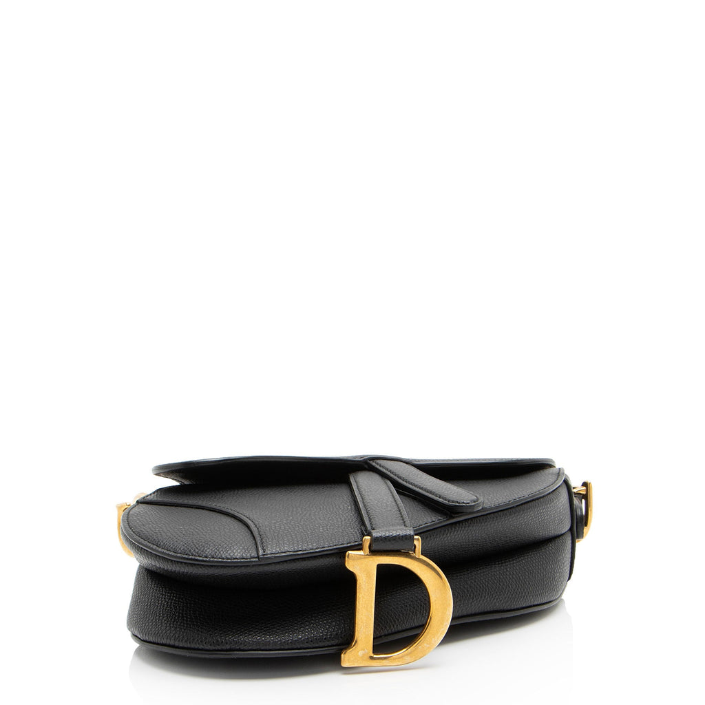 Dior Grained Calfskin Saddle Mini Bag (SHF-XGIlVK)