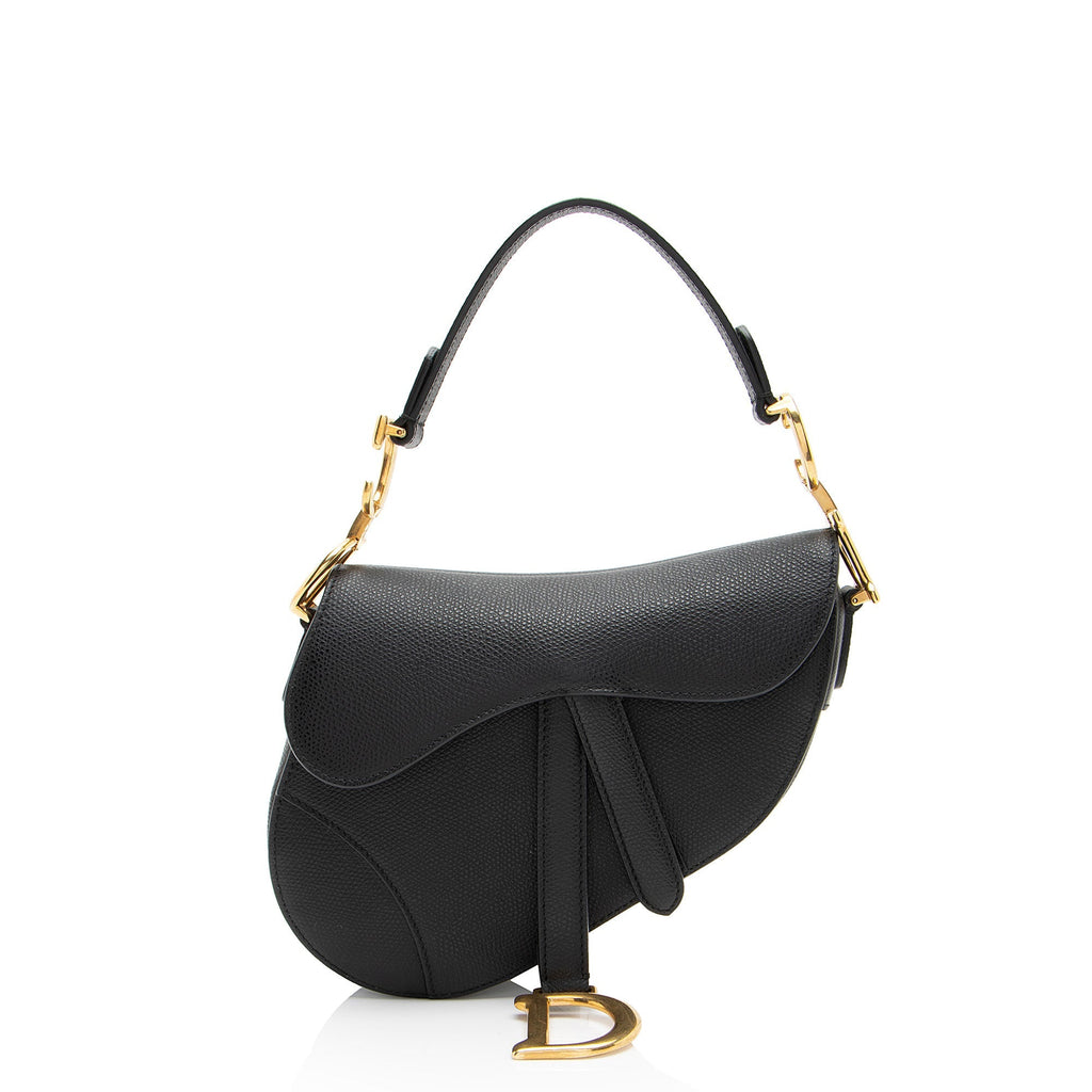 Dior Grained Calfskin Saddle Mini Bag (SHF-XGIlVK)