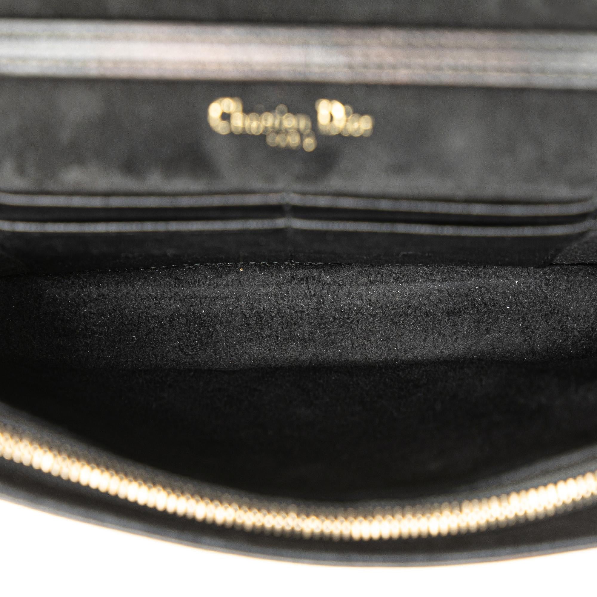 Dior Calfskin Studded Diorama Wallet on Chain (SHG-3HE9MF)
