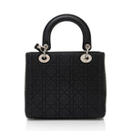 Dior Calfskin Ultra Matte Lady Dior Medium Tote (SHF-7DzMp8)