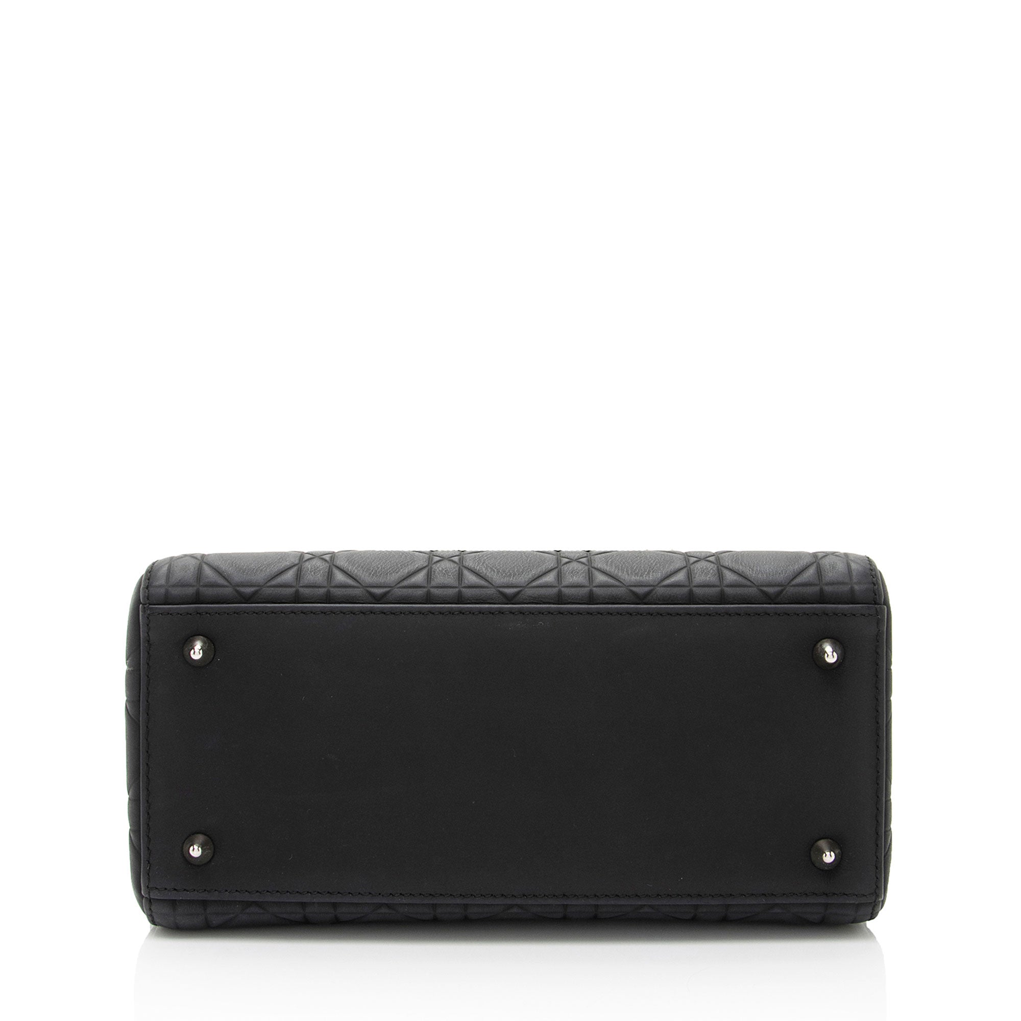 Dior Calfskin Ultra Matte Lady Dior Medium Tote (SHF-7DzMp8)