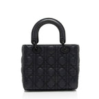 Dior Calfskin Ultra Matte Lady Dior Small Tote (SHF-MCFuwA)