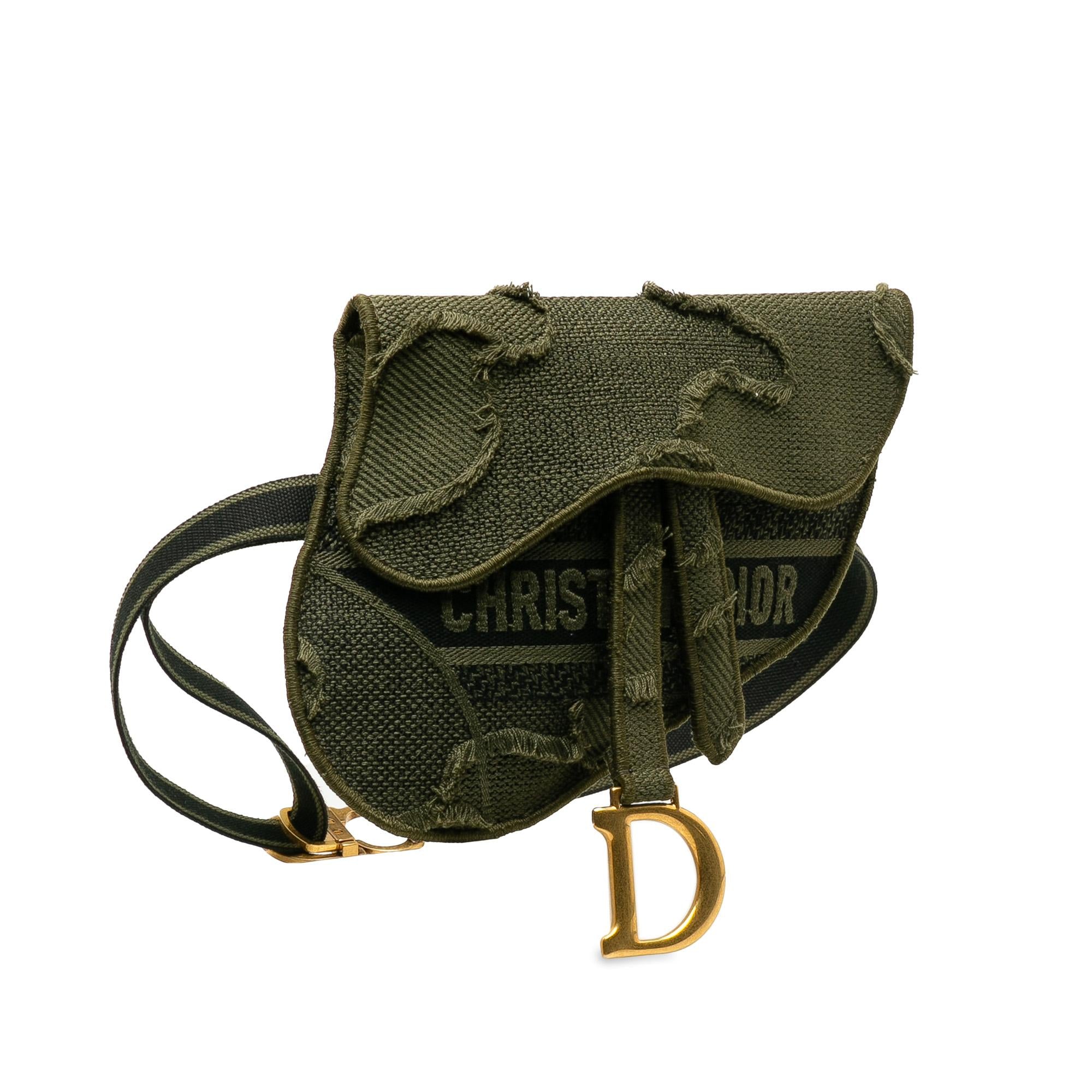 Dior Camouflage Saddle Belt Bag (SHG-PtKA3S)