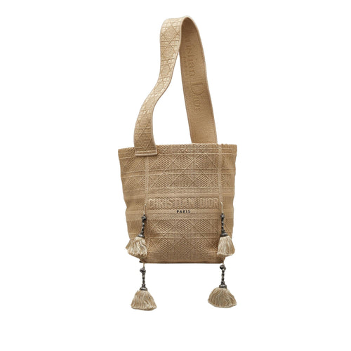 Dior Cannage D-Bubble Bucket Bag (SHG-NUtYBR)