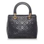 Dior Cannage Lady Dior Lambskin Leather Handbag (SHG-31012)