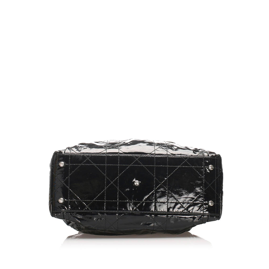 Dior Cannage Patent Leather Le Trente Shoulder Bag (SHG-13098)