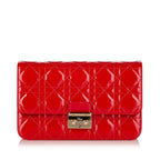 Dior Cannage Miss Dior Promenade Chain Leather Crossbody Bag (SHG-23861)