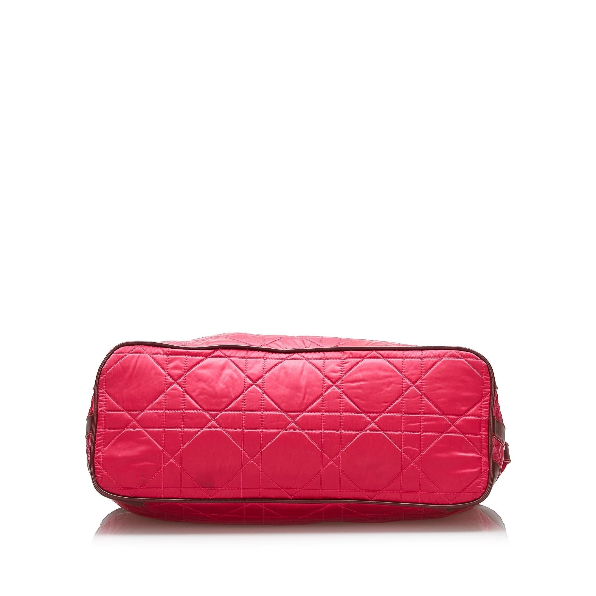 Dior Cannage Nylon Tote Bag (SHG-qE1qyp)