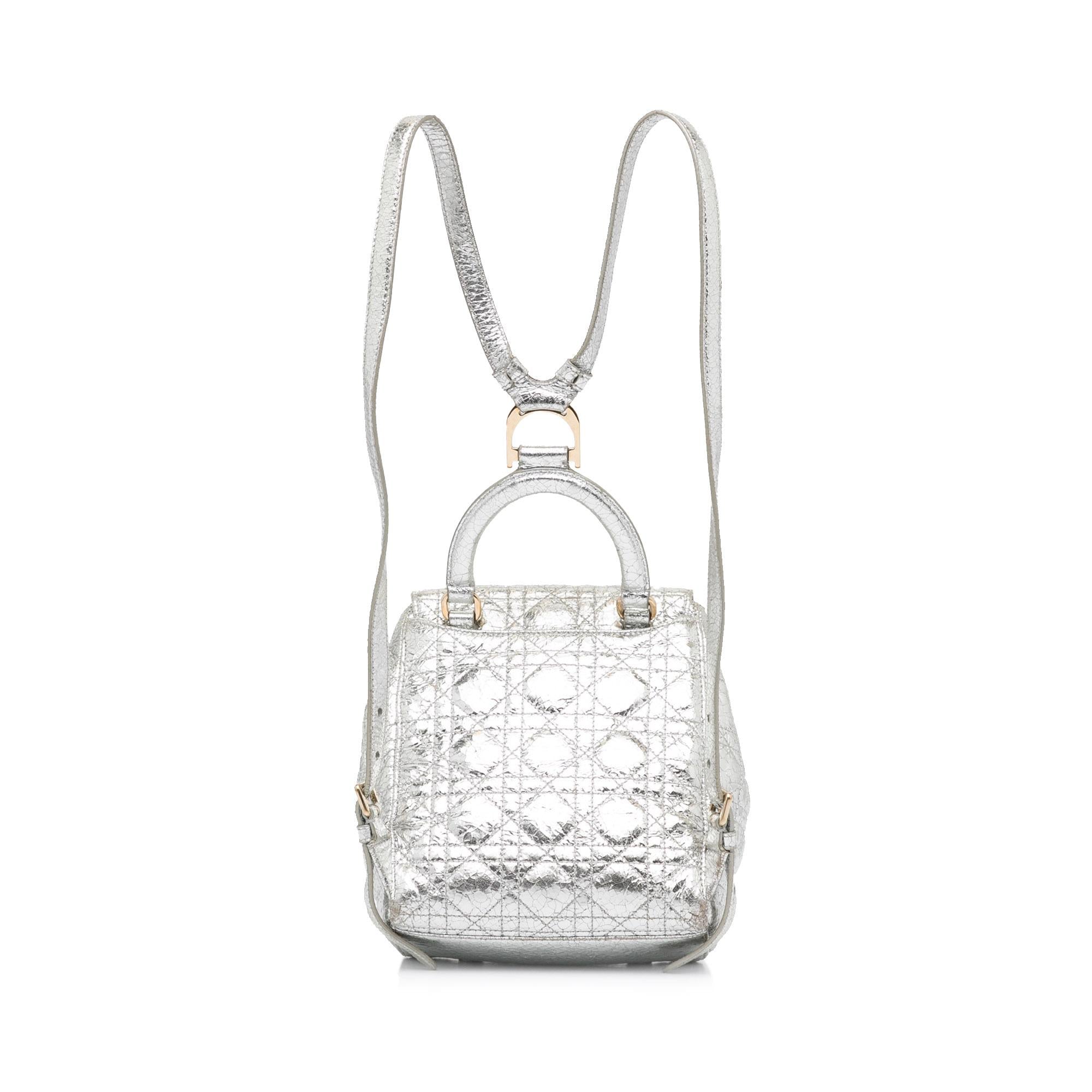 Dior Cannage Stardust Backpack (SHG-q2ehmA)