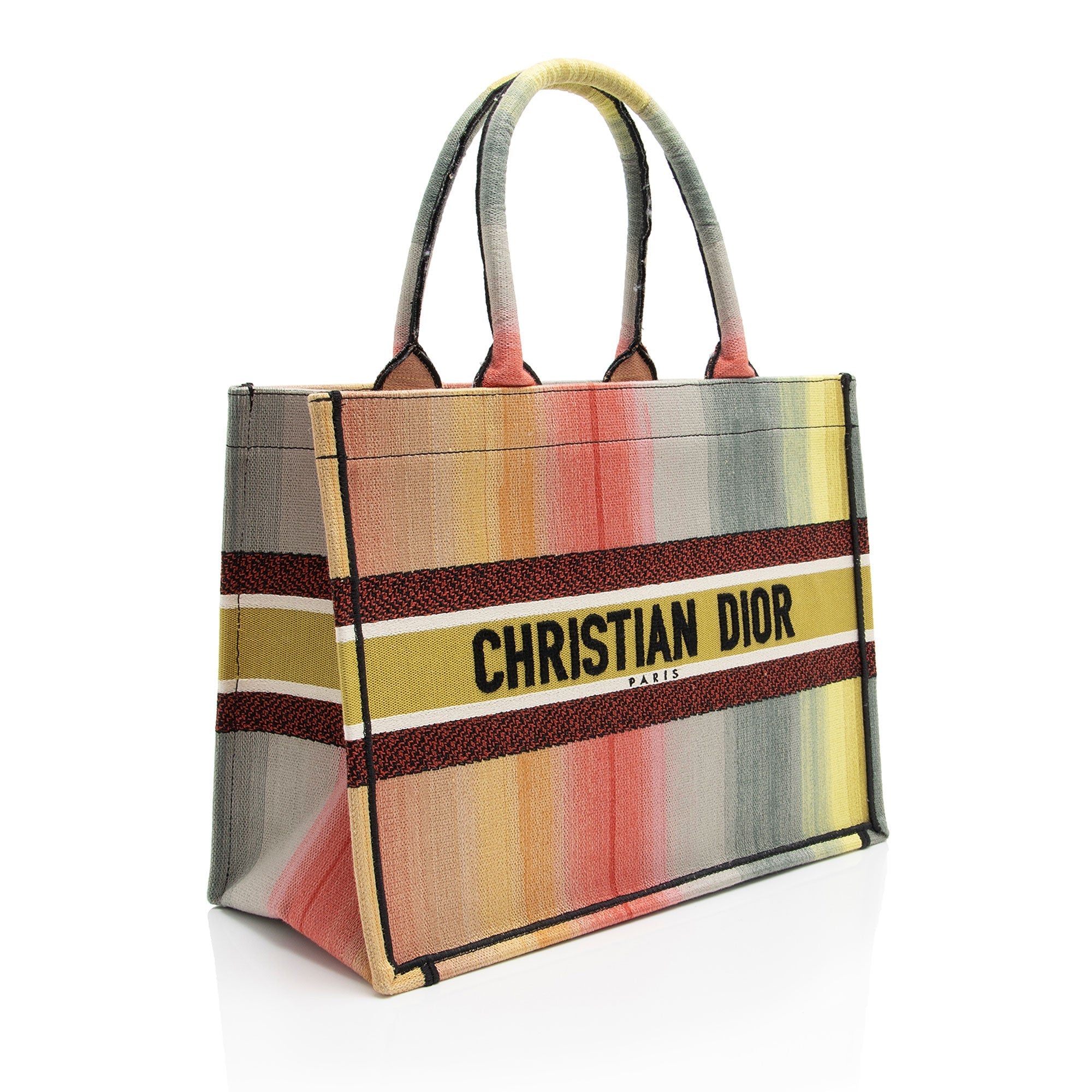 Dior Canvas Dioraura Small Book Tote (SHF-Y8CaHB)