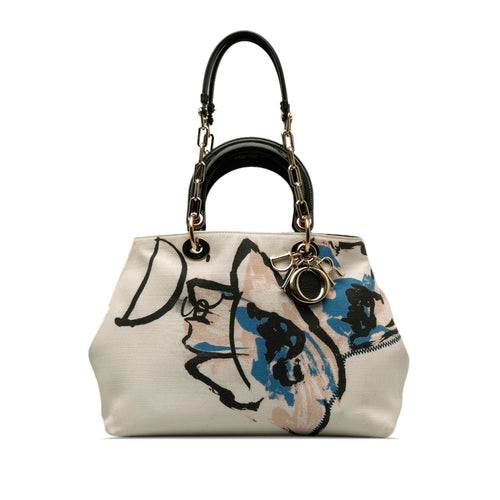 Dior Canvas Diorissimo Satchel (SHG-Y4SLbq)