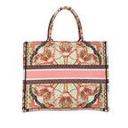 Dior Cruise Large Lights Embroidered Multicolor Canvas Book Tote (SHG-VjfxC8)
