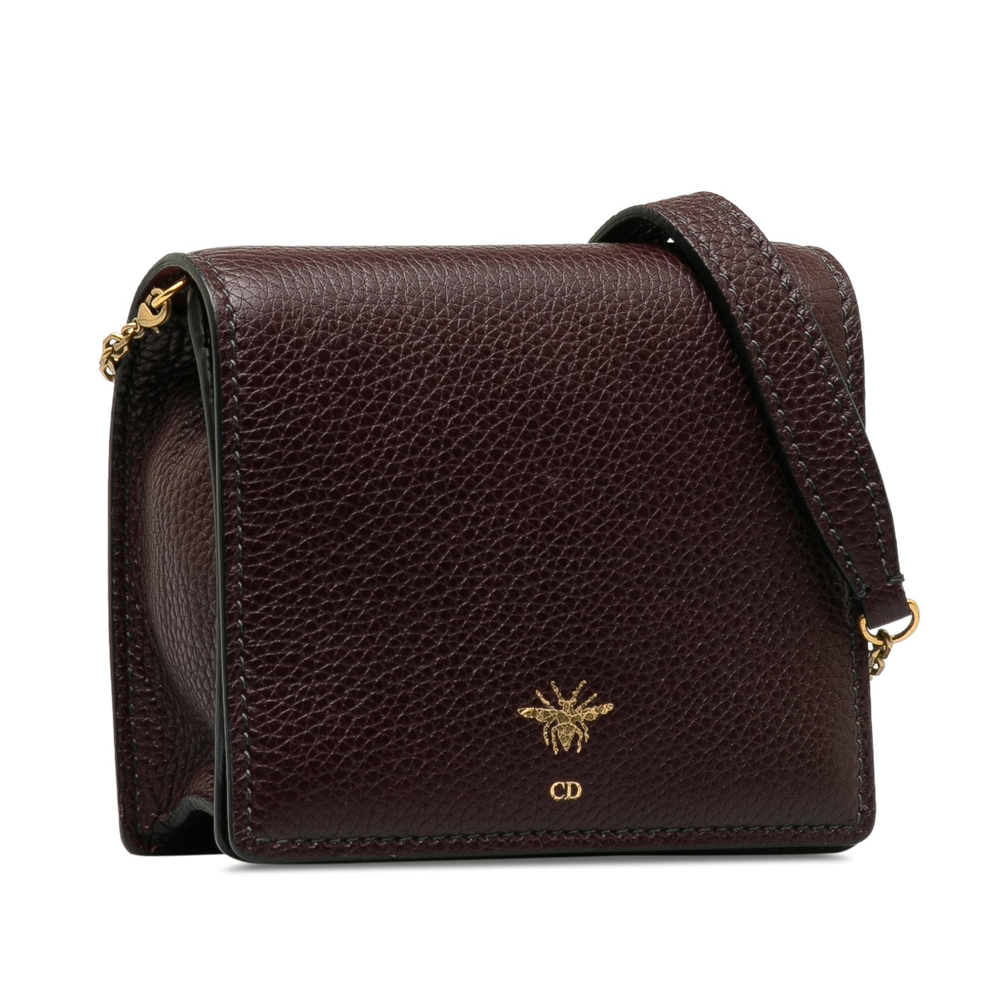 Dior D-Bee Wallet On Chain (SHG-220xSd)