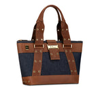 Dior Denim Street Chic Tote (SHG-hvyymA)