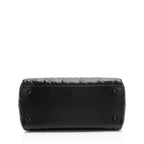 Dior Diamond Calfskin Lady Dior Medium Tote (SHF-39Dale)
