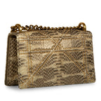 Dior Small Studded Diorama - Python