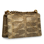 Dior Small Studded Diorama - Python