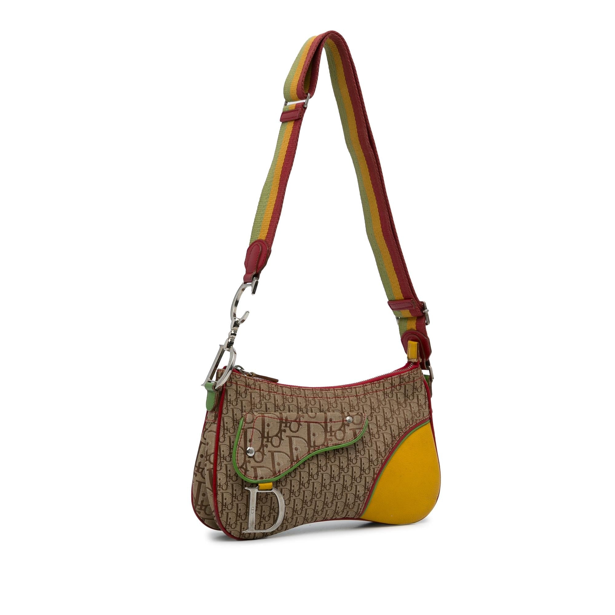 Dior Diorissimo Rasta Saddle Messenger (SHG-fS2yEd)