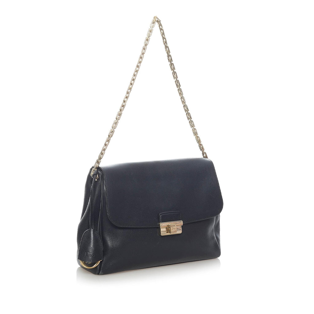 Dior Diorling Leather Shoulder Bag (SHG-33284)
