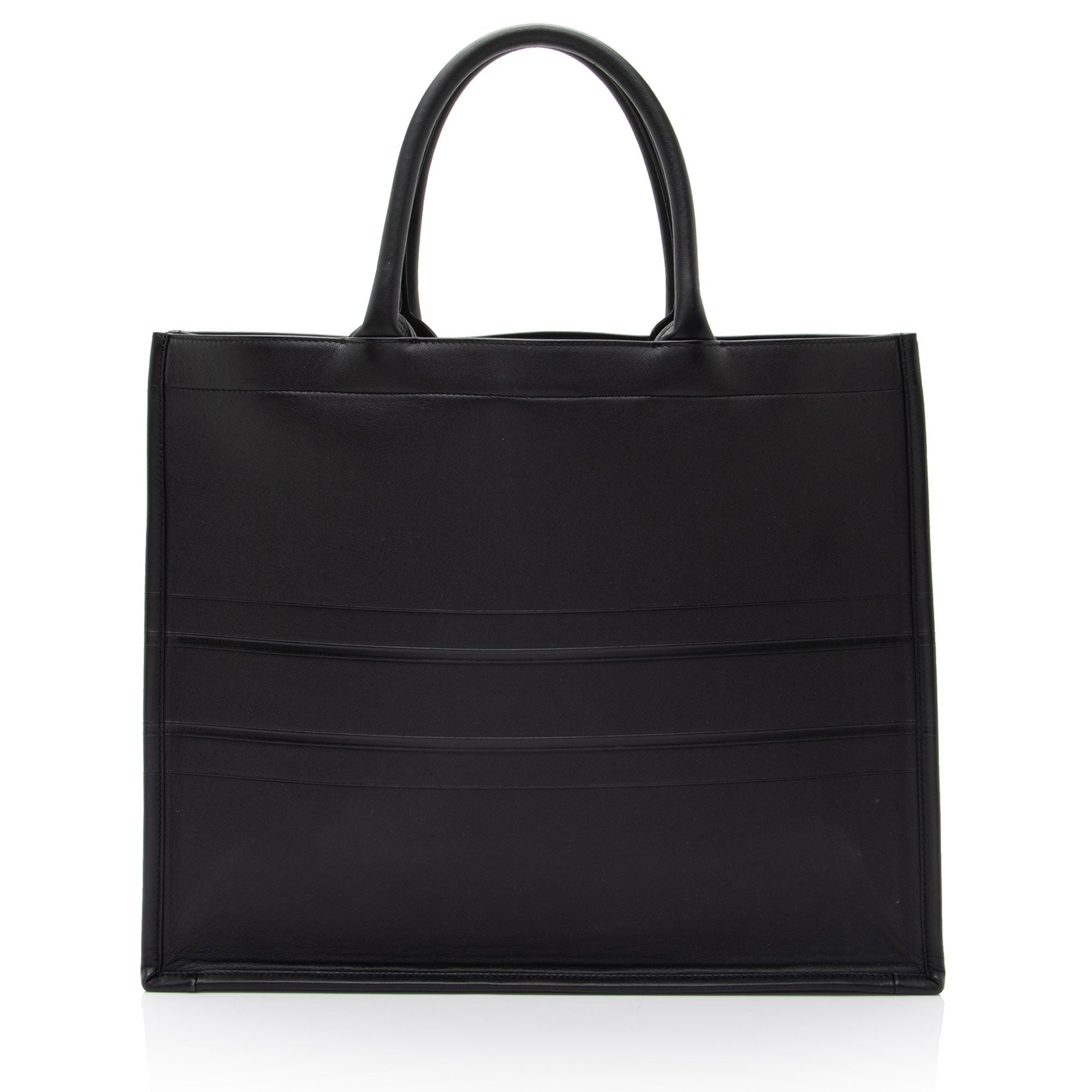 Dior Embossed Calfskin Large Book Tote (SHF-1Gnic2)