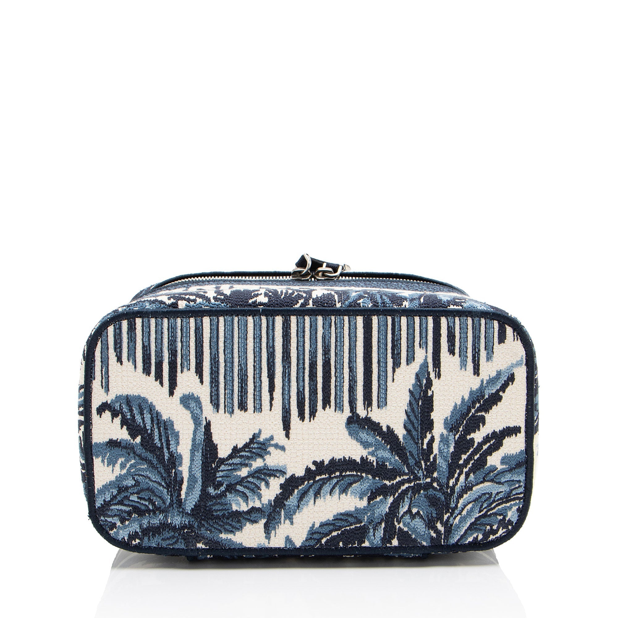 Dior Embroidered Palms Canvas Diortravel Vanity Case (SHF-UtXjlH)