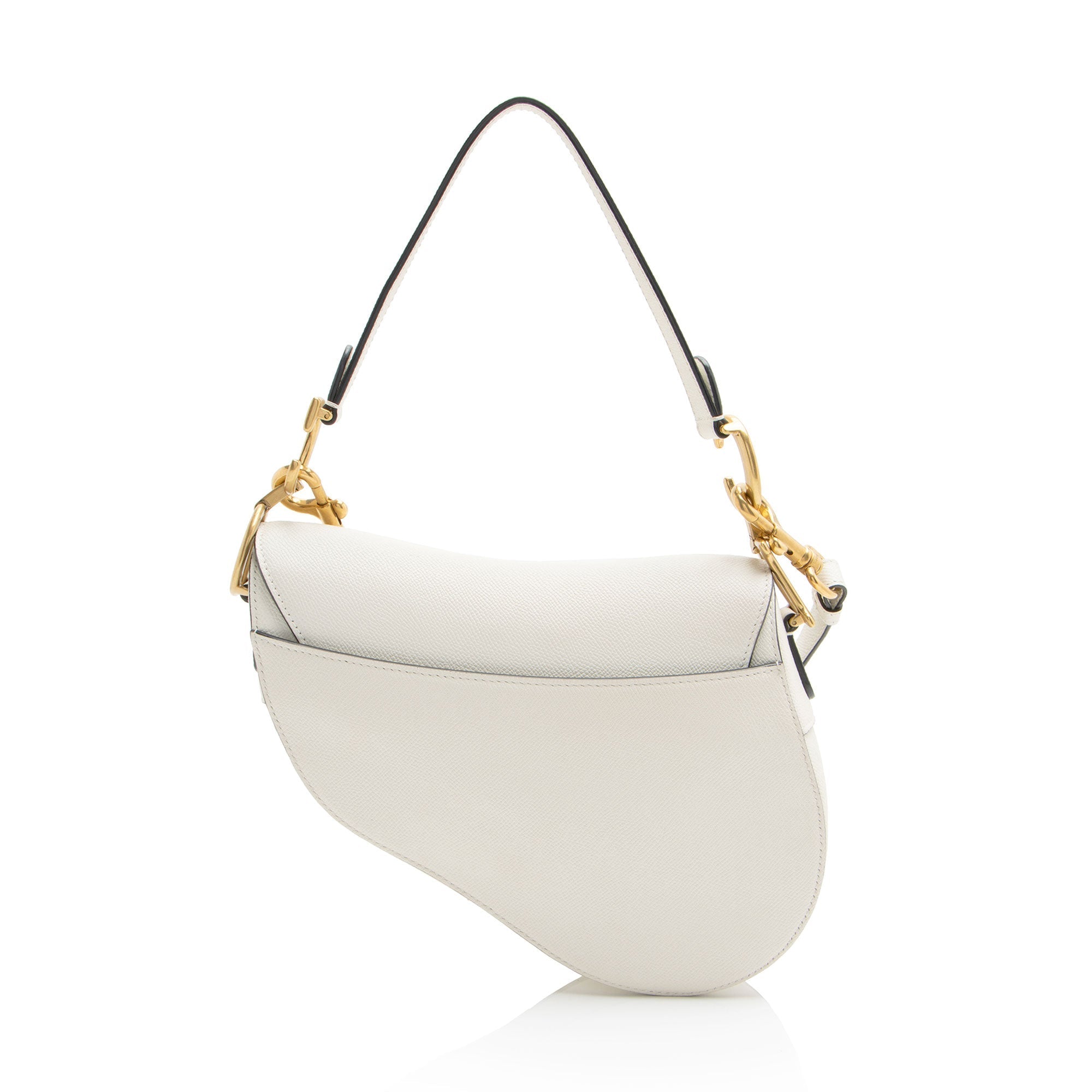 Dior Grained Calfskin Saddle Dual Strap Crossbody (SHF-vqP4ME)