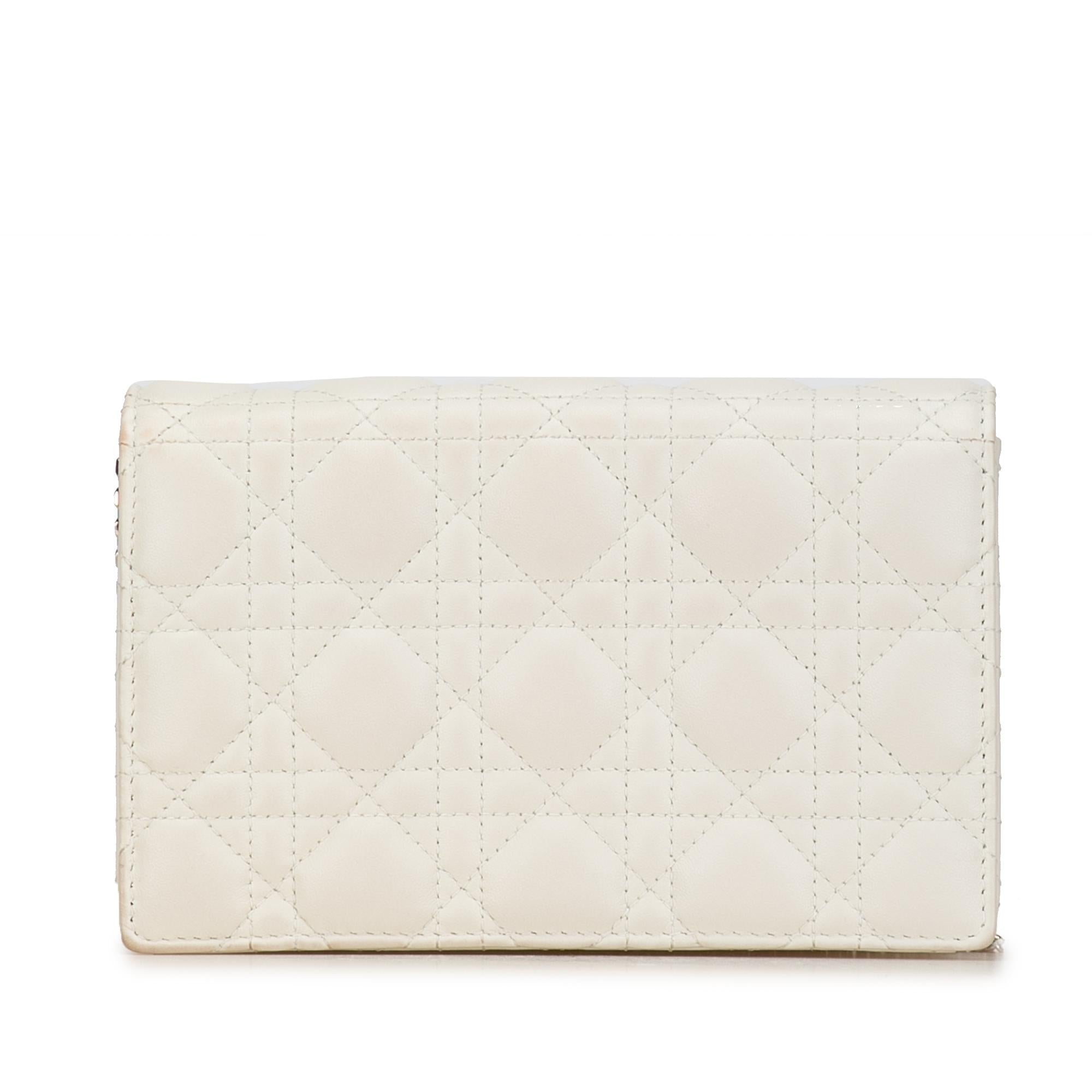 Dior Lambskin Cannage My Dior Daily Chain Pouch (SHG-C2CHNG)