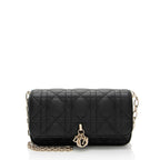 Dior Lambskin Dior Talk Phone Pouch (SHF-lwmgfd)