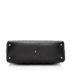 Dior Lambskin Lady Dior Large Tote (SHF-20974)