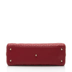 Dior Lambskin Lady Dior Large Tote (SHF-QajY9m)