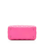 Dior Lambskin Lady Dior Medium Tote (SHF-uBEc2G)