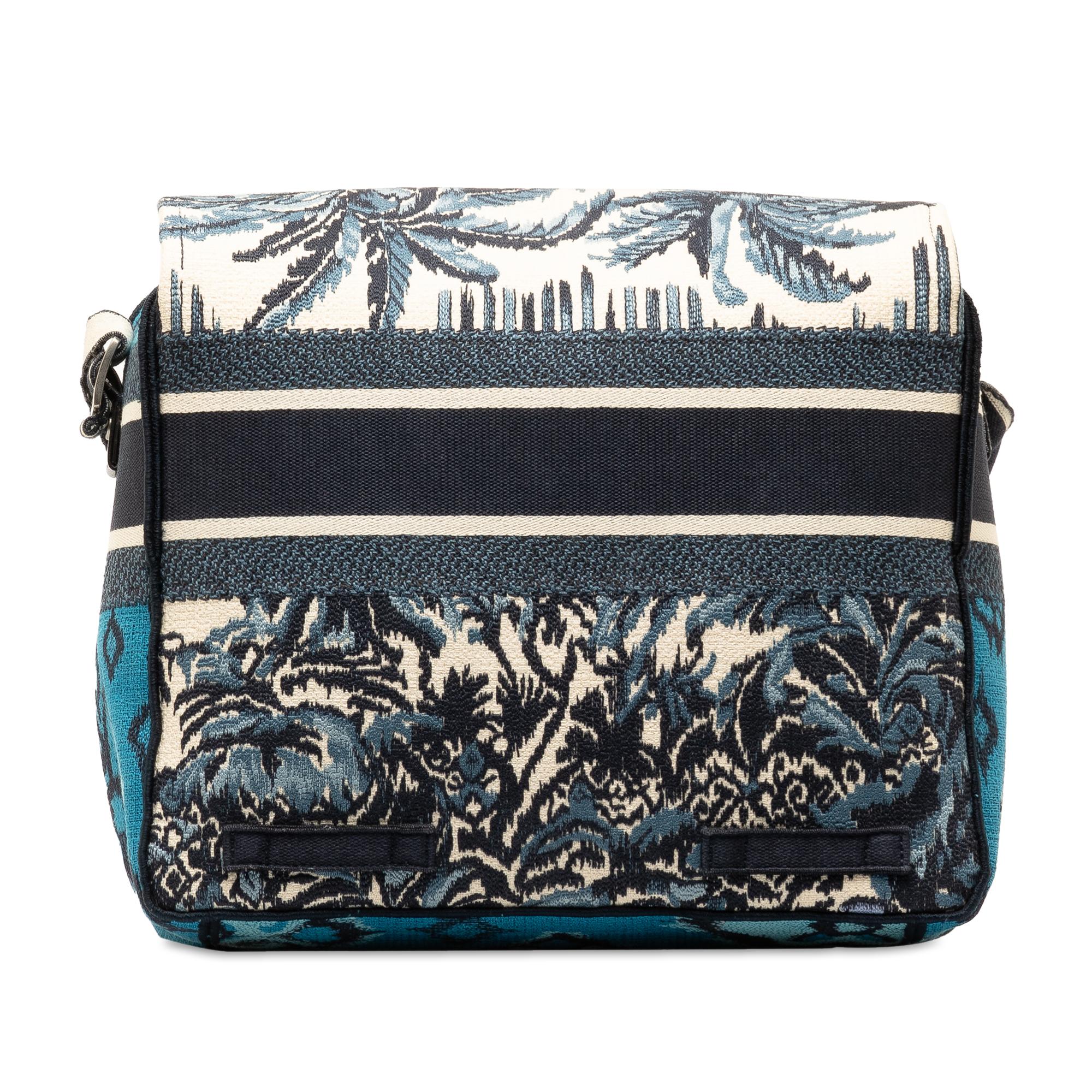 Dior Large Embroidered Palm Tree Diorcamp Messenger Bag (SHG-d6oB9l)