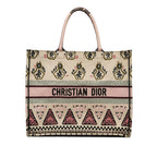 Dior Large Geometric Embroidered Book Tote (SHG-OToGGs)