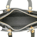 Dior Large Patent Cannage Lady Dior (SHG-x8FAaX)