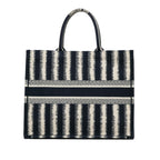Dior Large Striped Book Tote (SHG-WRxHGK)